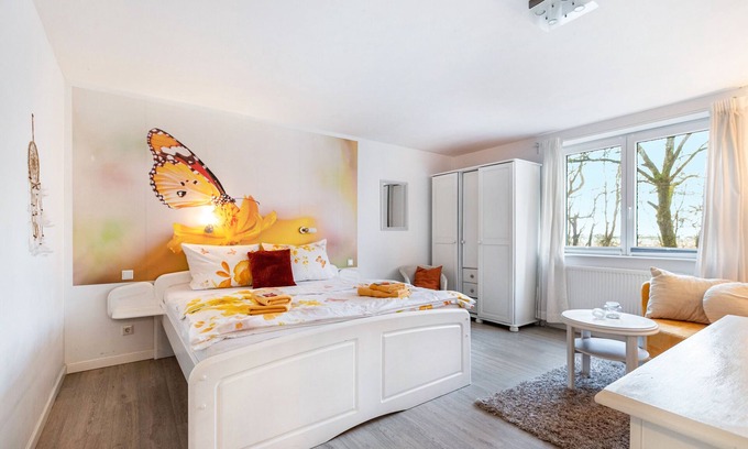 Cecilienkoog Apartamento | Habitación 'Luft' en Reußenköge