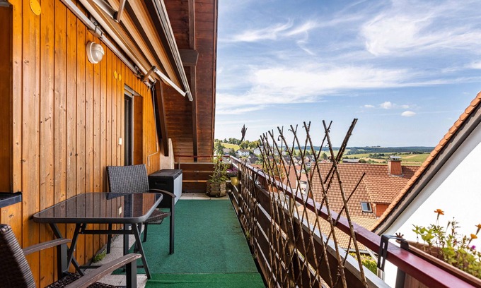 Bonndorf Apartamento | Habitación 'Mit Balkon' con balcón y Wi-Fi