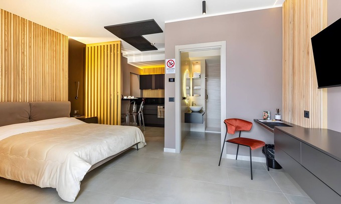 Dossobuono Apartamento | Habitación 'Shakespeare' con Wi-Fi y aire acondicionado