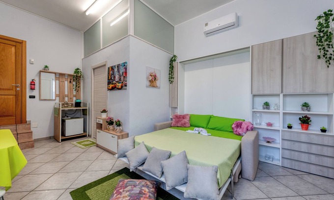 Squinzano Apartamento | Habitación '' con Wi-Fi y aire acondicionado