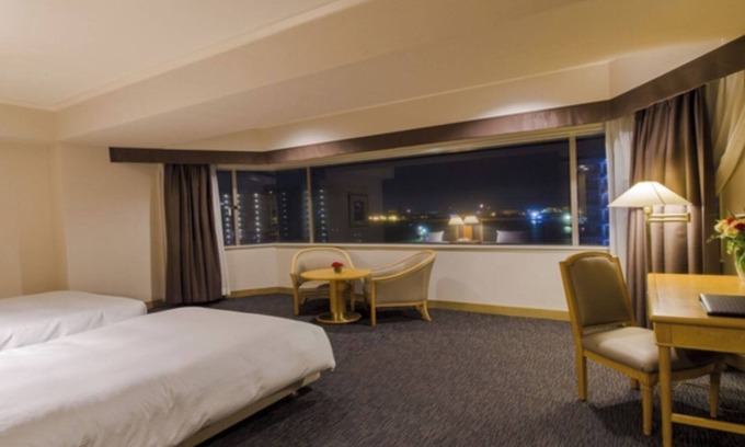 Chuo Hotel | Room without meals plan Super View Deluxe Twin / Chiba Chiba