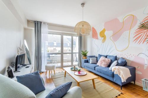 Bourg-l'Eveque Apartamento | ROSA, Confortable 2 chambres avec parking dans le centre