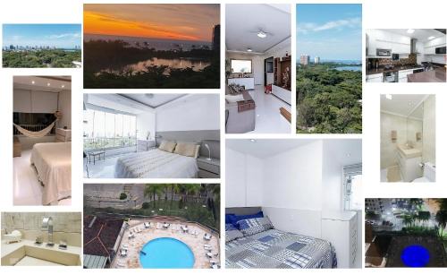 Barra da Tijuca Apartamento | Rosa dos Ventos - Premium Luxo 5 Estrelas - Vista Mar - Barra da Tijuca - 2 Quartos, Cozinha equipada, Amplo e arejado, Ar cond, Estacionamento grátis, Restaurante no Local, Melhor localização da região, Vá a pé para Praia, Barra Shopping, Village Mall