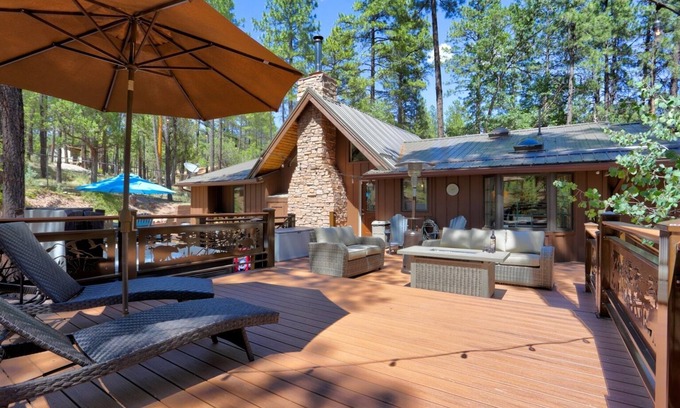 Payson Cabina | Rosscup Reserve Secluded Cabin w/Spa & Deck!