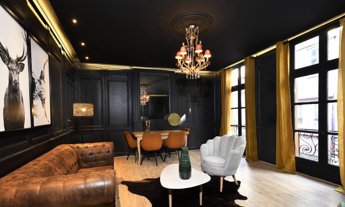 Coteaux Ouest Apartamento | Rouen Hyper Centre 85M2, L'Atypique Haussmann 5*