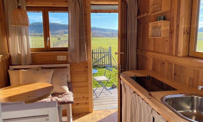 Champnetery Chalet De Esquí | Roulotte 360° Nature