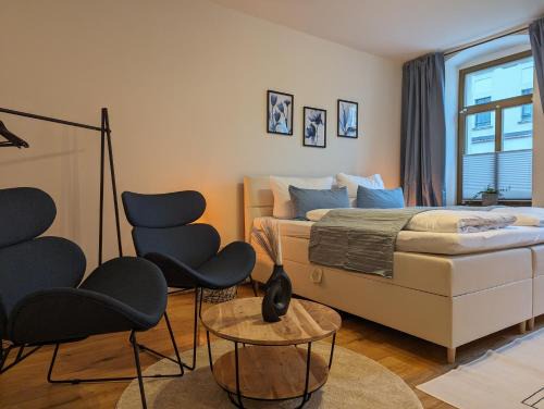 Hilbersdorf Apartamento | Royal Apart Chemnitz 1 - Terrasse nahe Zeisigwald
