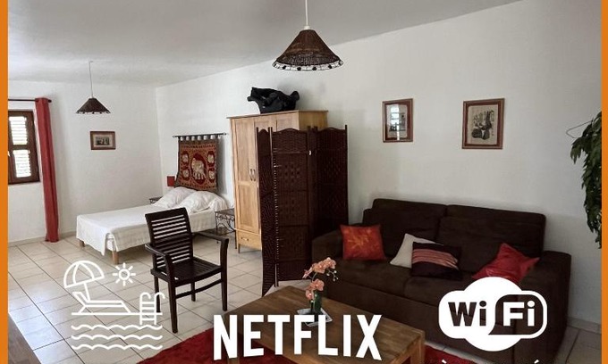 Saint-Francois Apartamento | RUBIS-Villa le colibri