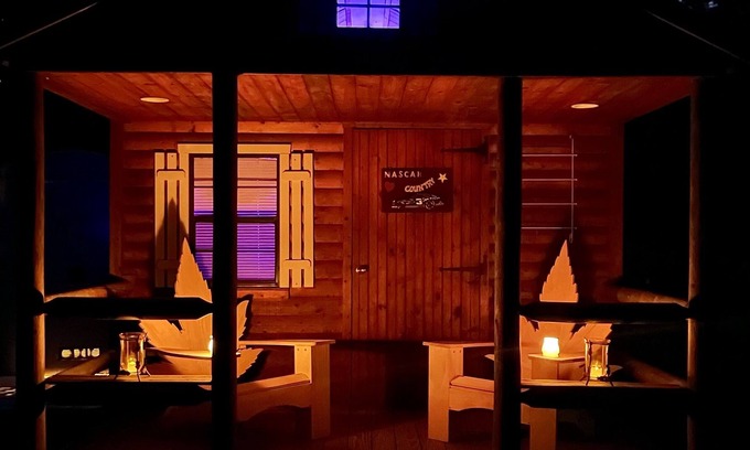 Brooklyn Cabina | Ruby Kush Cabin w/ sleeping loft on cannabis friendly campground