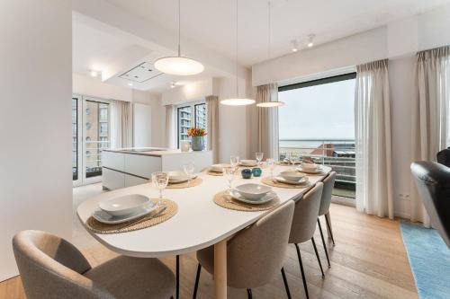 Duinbergen Apartamento | Ruim en luxueus app met zeezicht én garage - 8p
