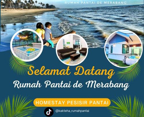 Kota Bharu Casa | Rumah Pantai de Merabang (bungalow with pool)