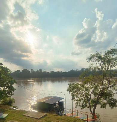 Temerloh Alquiler De Eote | Rumah Rakit Bangau Parit Temerloh
