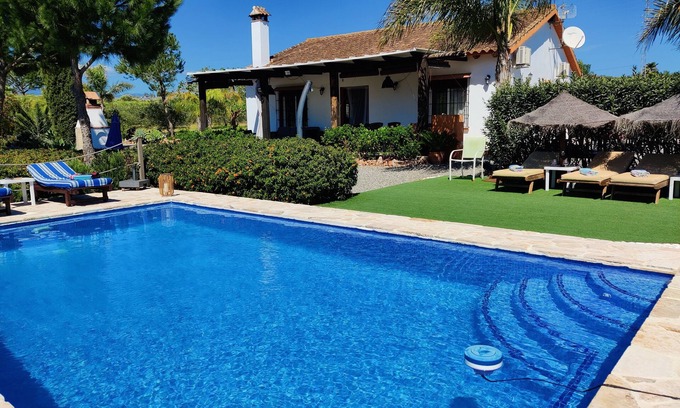 Alhaurín el Grande Cabaña | Casa rural con piscina, barbacoa, aire acondicionado, wifi a 30 km de Málaga