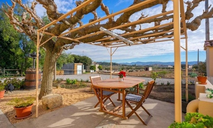 El Pla del Penedés Cabaña | Casa Rural MAS PRAT (con piscina)