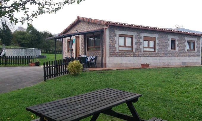 Cuadrovena Cabaña | Casa rural (alquiler íntegro) El Hogarín de Arriondas para 8 personas