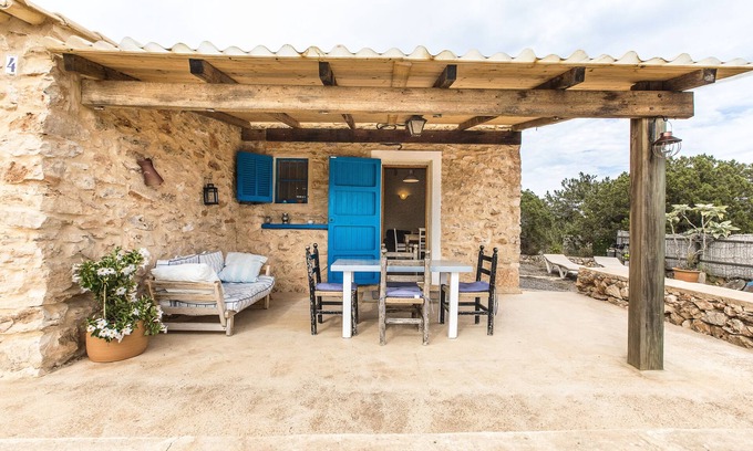 Formentera Cabaña | Casa rústica cerca del mar, Es Torrent de s'Alga