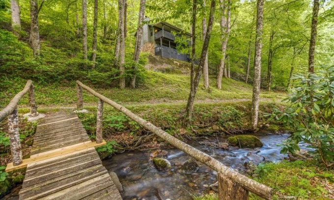 Sylva Cabina | Rushing Creek Retreat | Serene Cabin w Great Views