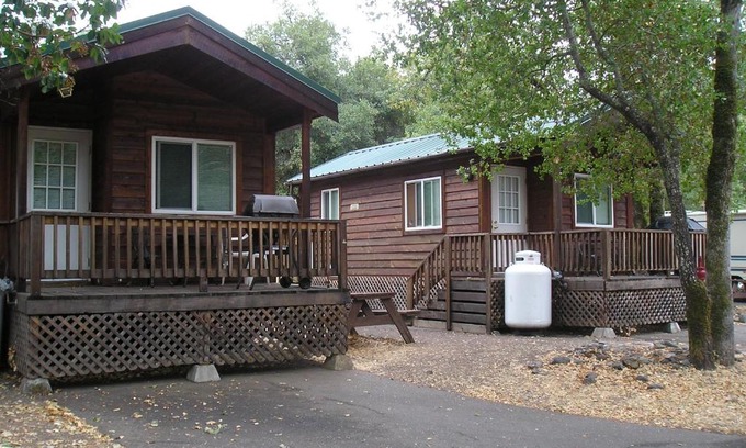 Cloverdale Complejo | Russian River Camping Resort Studio Cabin 4
