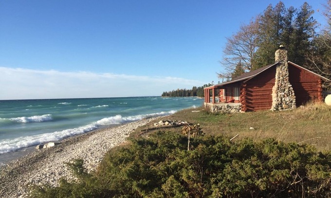 Beaver Island Cabina | Cabaña rústica auténtica de Michigan