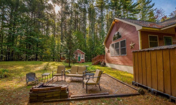 Conway Cabina | Rustic Cabin near Conway Village