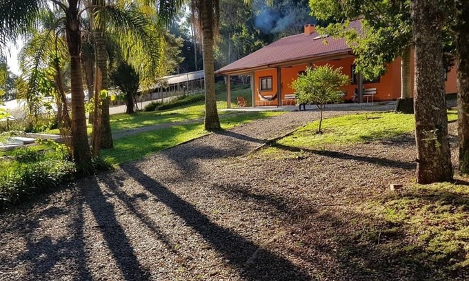 Tijucas do Sul Cabaña | Rustic cabin | Pool | Lake | Barbecue
