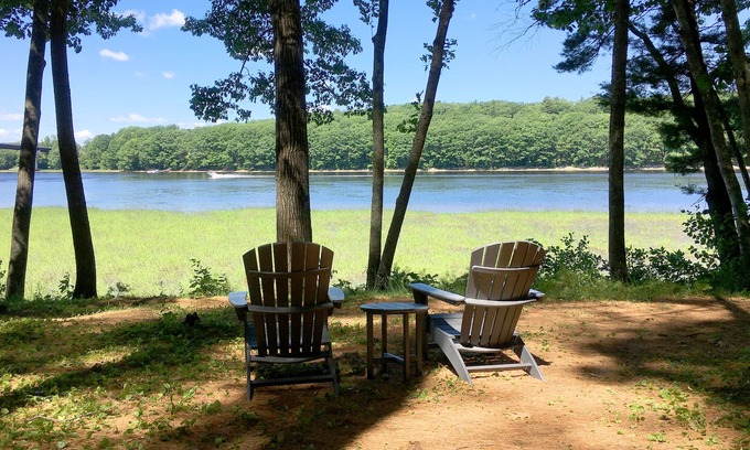 Dresden Cabina | Rustic cabin with a water view. Kayaks provided, riverside nature trail.