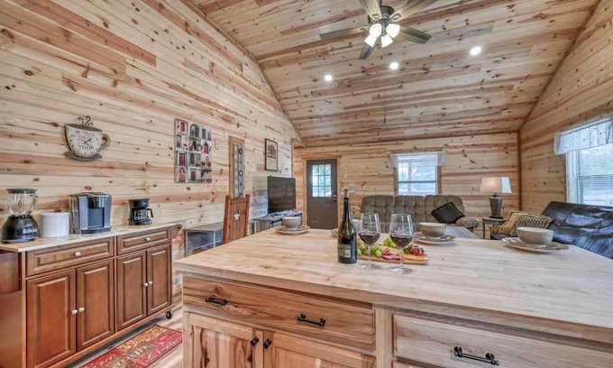 Fredericksburg Cabina | Rustic Cabin With Firepit and Grill - 10 Mins to Main St