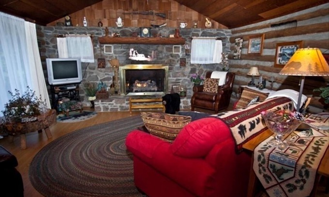 Candler Cabina | Rustic Cabin Castaño Iniciar Cerca Mt Pisgah