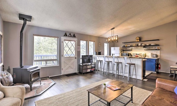 Tahoe Village Casa | Rustic-Chic Heavenly Condo, 5 Mi to Nevada Beach