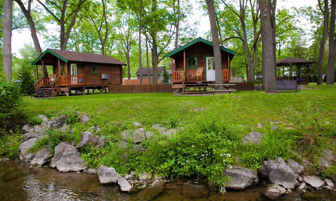 Montour Falls Cabaña | Comodidad rústica en pacífica Catharine Creek (# 1)