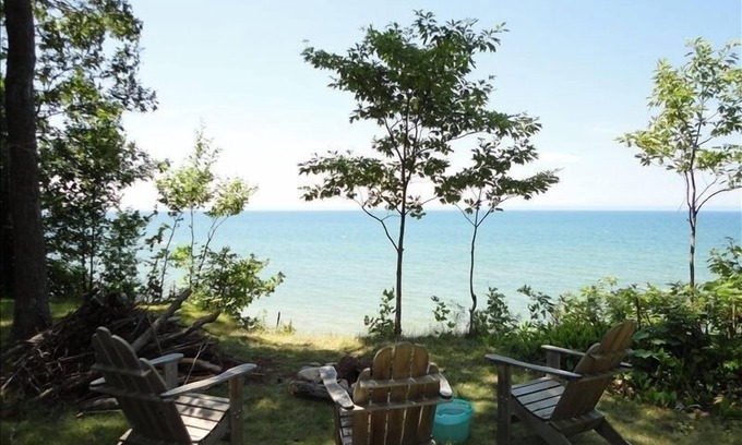 Fennville Cabaña | Casa rústica en el lago Michigan: Playas impresionantes y puestas del sol