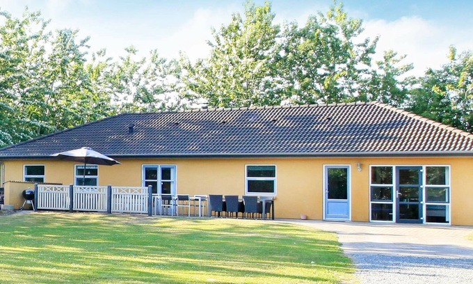Sundstrup Casa | Casa de vacaciones rústica en Hojslev con sauna