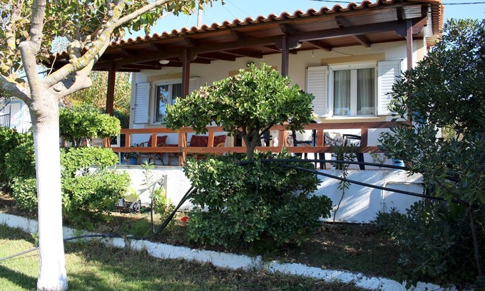 Skafidia Casa | Casa rústica en la playa, jardín, terraza | Ilia, Peloponeso