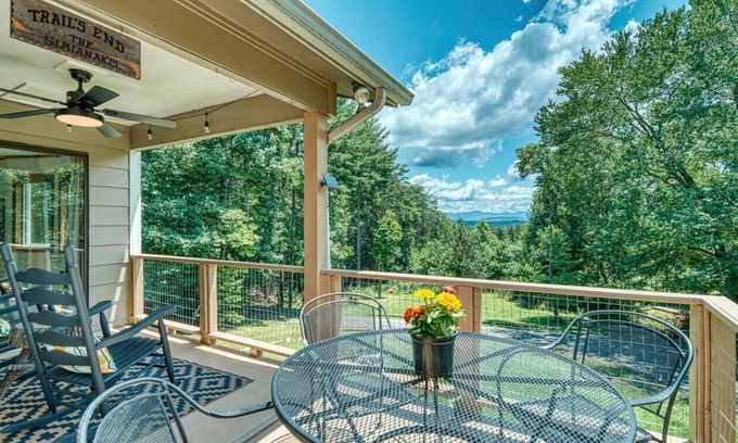 Blairsville Cabina | Rustic house in the Blue Ridge Mountains