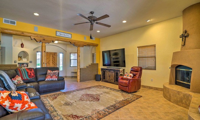 Mesilla Park Casa | Rustic Las Cruces Escape - 2 Mi to NMSU!