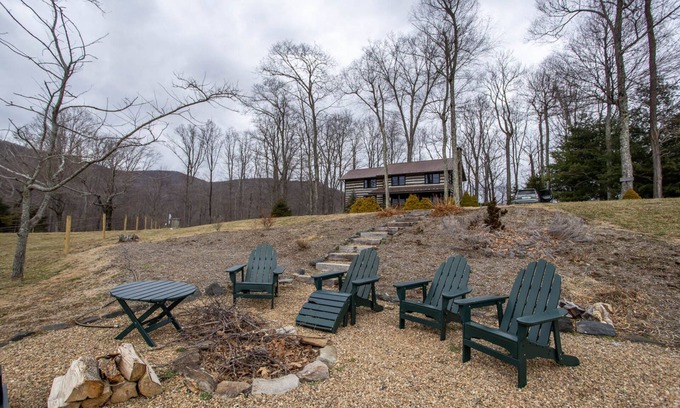 Todd Cabina | Rustic Log Cabin on Large Property