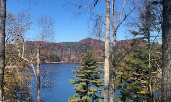Cullowhee Casa | Rustic Modern Mountain Retreat w/ Awesome Lake Glenville view
