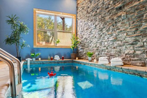 Sevierville Chalet De Esquí | Rustic Mountain Retreat by Ghosal Luxury Lodging