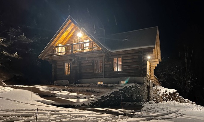 Littleton Casa | Rustic mountain-view cabin with private deck & fireplaces
