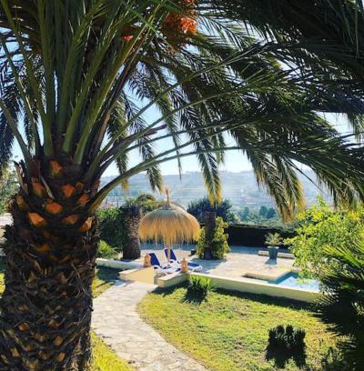 Fustera Casa | Rustico Appartment 'Olta' in finca, see-and garden side