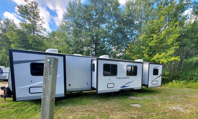 Federal Dam Alquiler De RV | RV campsite on private Lot north end of Leech Lake