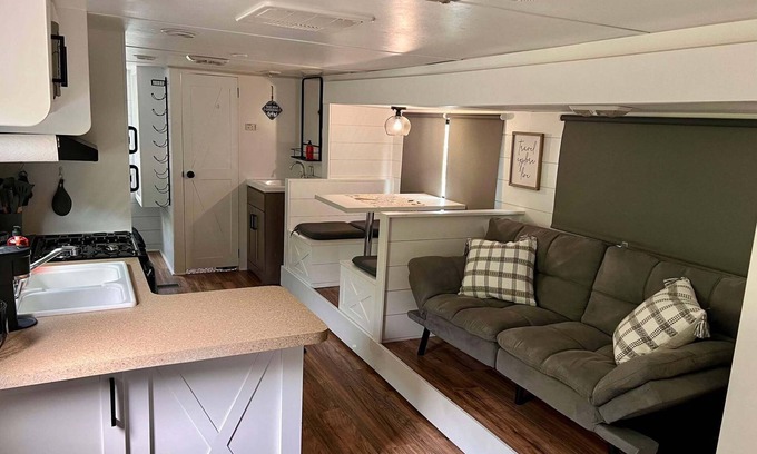 Monaville Casa | RV Site 14 Camper - Hatfield McCoy Trails