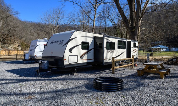 Wilkinson Casa | RV Site 8 Camper - Hatfield McCoy Trails