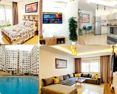 Cite Al Mohammadi Apartamento | Séjour Confort Appartement bien équipé avec piscine a Agadir