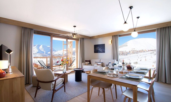 Bergers Condominio | Séjour ski aux pieds à l'Alpe d'Huez | T3 + cabine
