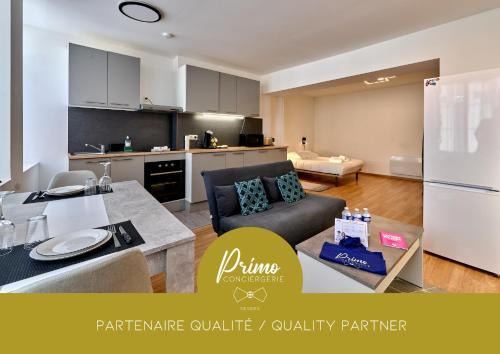 Nevers Apartamento | Séjour tout confort en plein coeur de Nevers, studios Galet-Carbone ou Terra Cotta