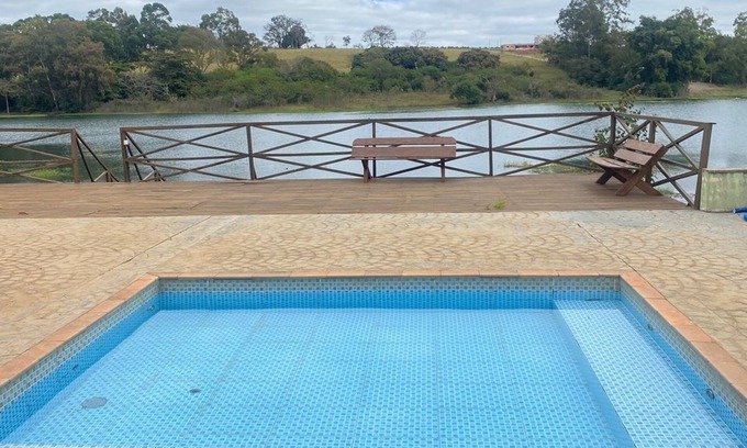 Carlopolis Otro | Sítio a Beira da Represa, com Muito Espaço de Lazer