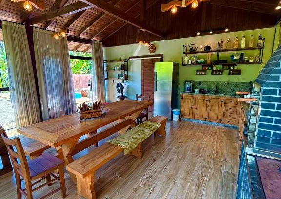 Major Gercino Chalet De Esquí | Sítio Aconchegante em Major Gercino