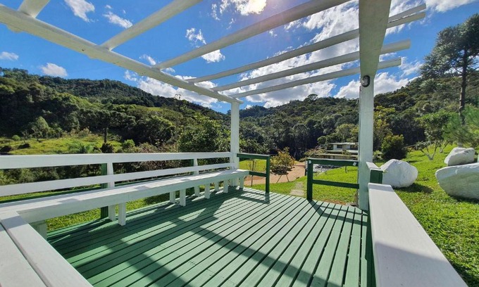 Aguas Mornas Casa | Sítio Pedacinho do Céu na Serra Catarinense