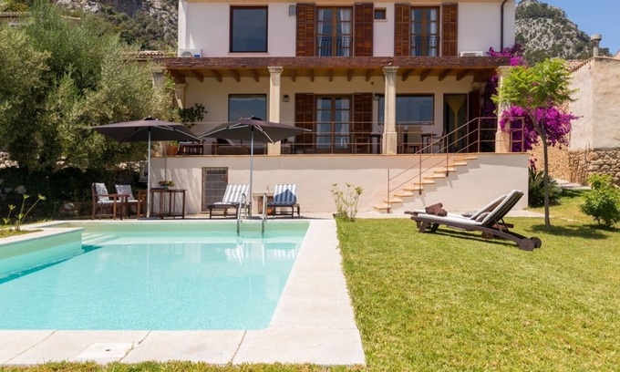 Selva Cabaña | Sa Coma de Caimari - Espectacular villa con piscina y jardín en Caimari